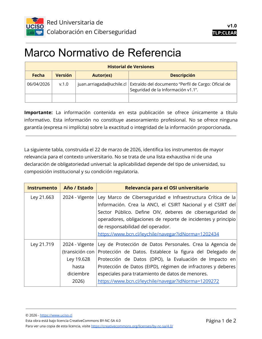 Vista previa de Marco Normativo de Referencia